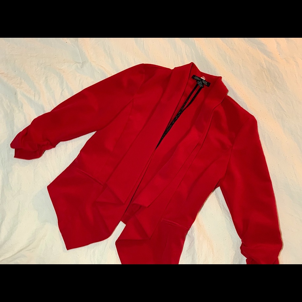 Red blazer